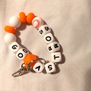 Astros bracelet keychain